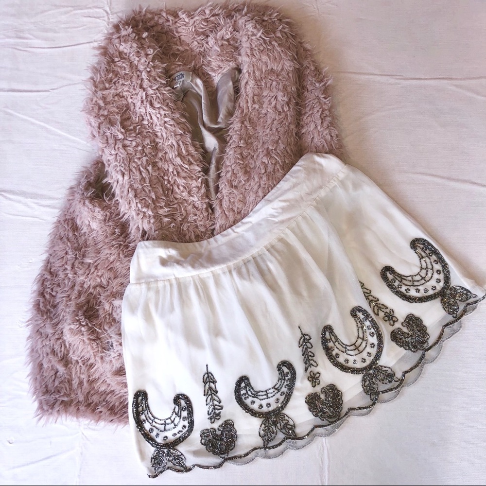 F21 beaded party skirt🎉